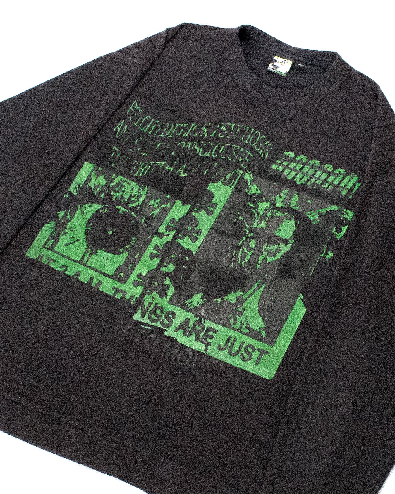 "PSYCHEDELICS @ 3AM" Pullover Fleece Sweater (XL)