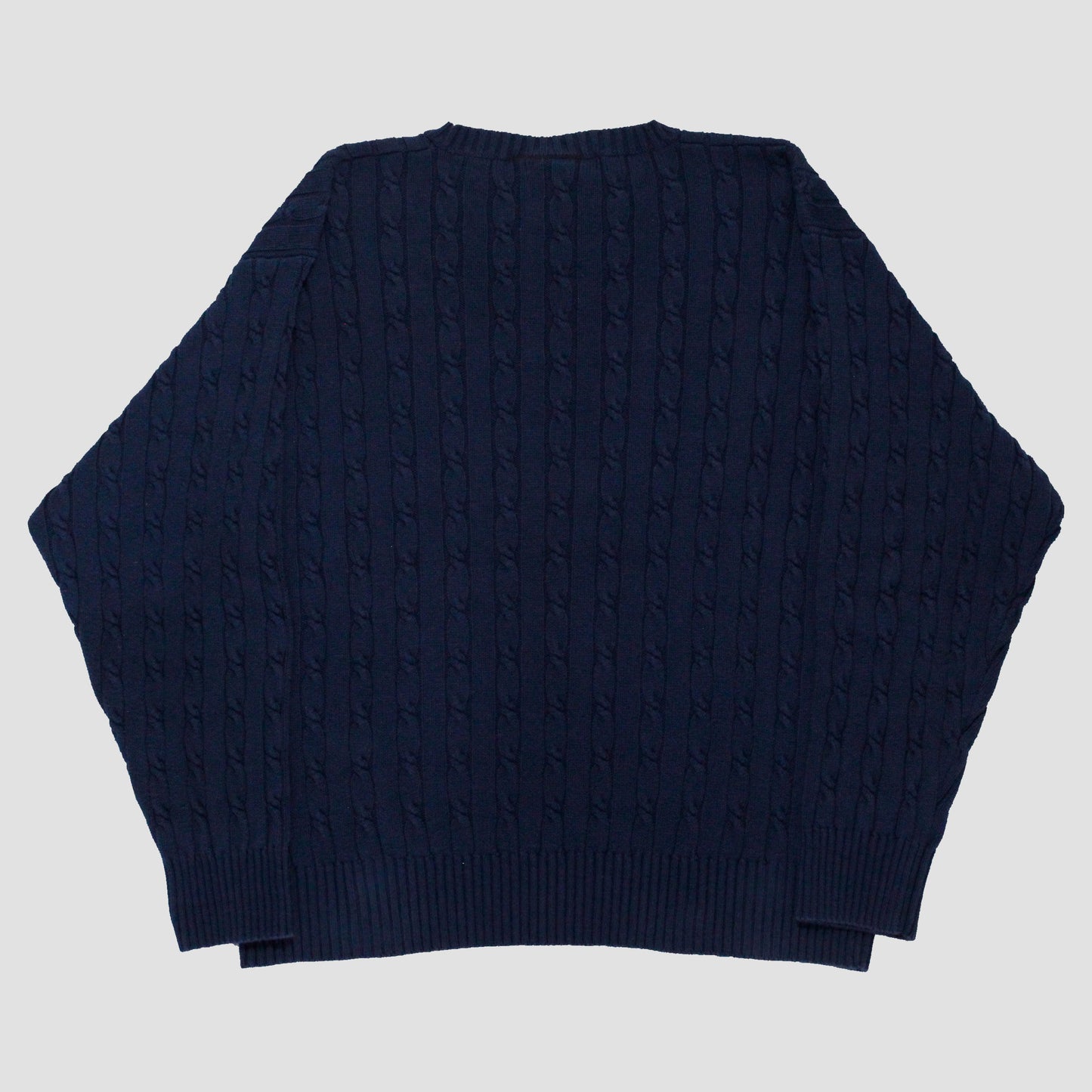 "666 BULLETS IN MY BRAIN" Heavyweight Knit Sweater (XL)