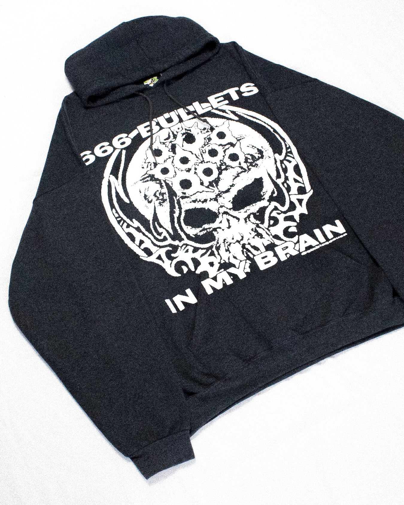 "666 BULLETS IN MY BRAIN" Heavyweight Hood (XXL)