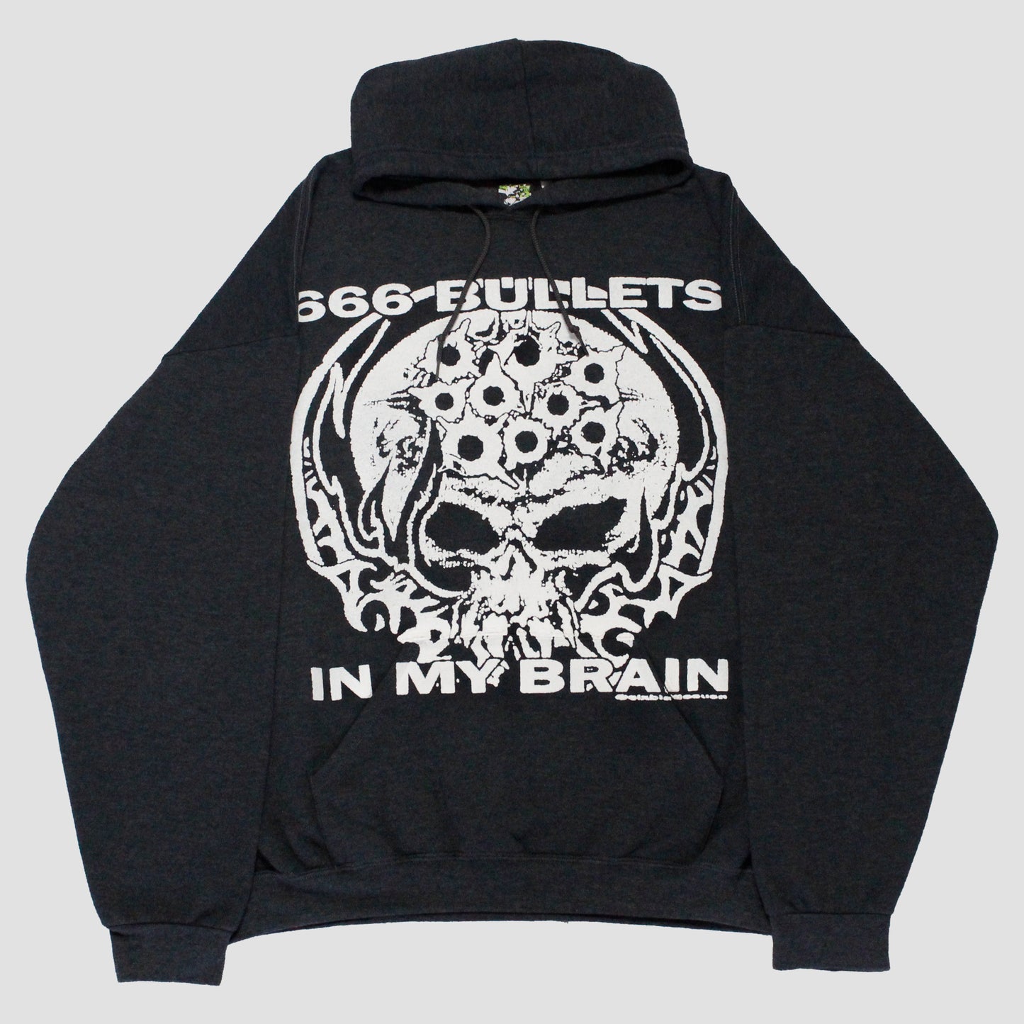 "666 BULLETS IN MY BRAIN" Heavyweight Hood (XXL)