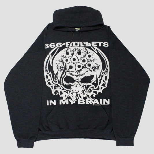"666 BULLETS IN MY BRAIN" Heavyweight Hood (XXL)