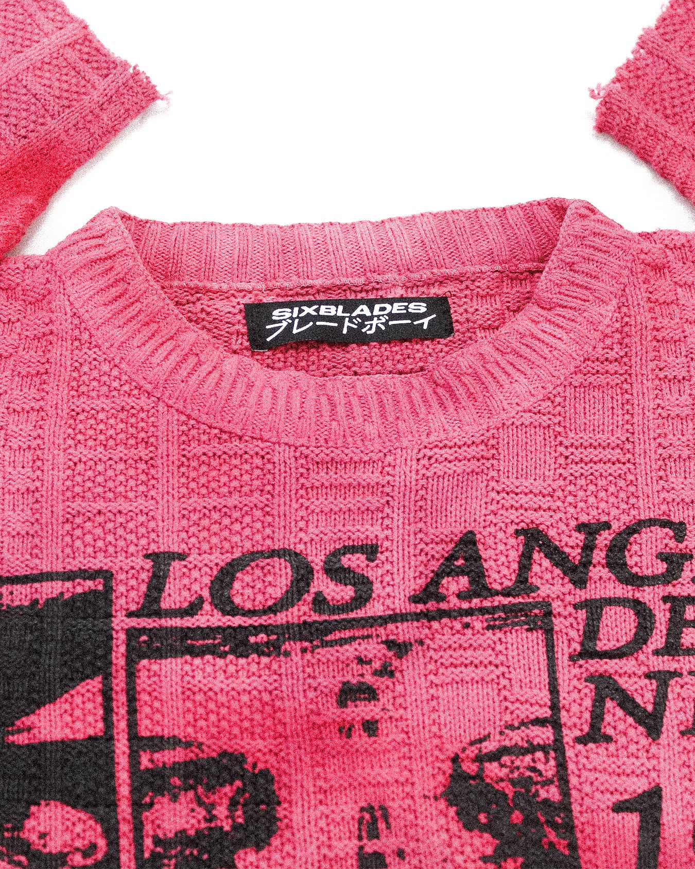 "DEVILS NIGHT 1985" Heavyweight Knit Sweater (XL)