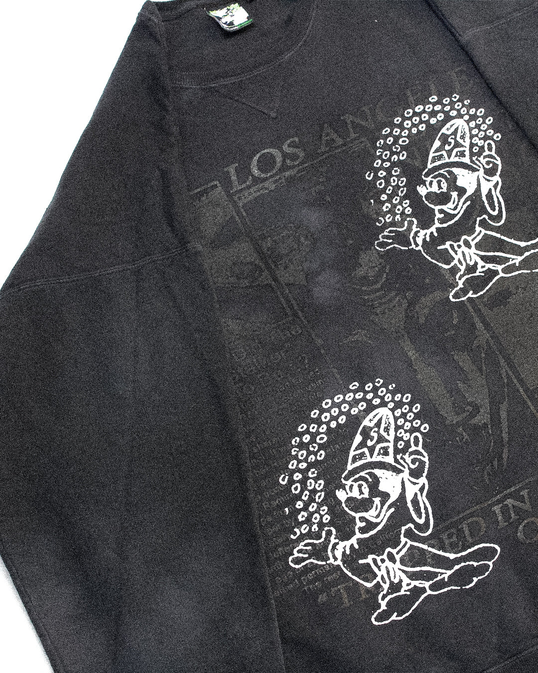 "DEADINFANTA6IA//DEVILS NIGHT" Heavyweight Pullover Sweater (XL)