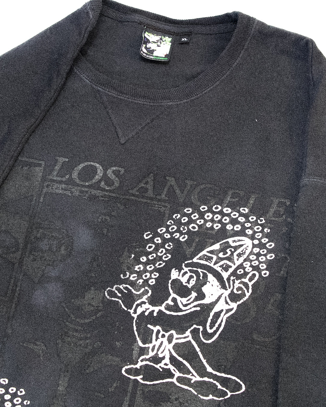 "DEADINFANTA6IA//DEVILS NIGHT" Heavyweight Pullover Sweater (XL)