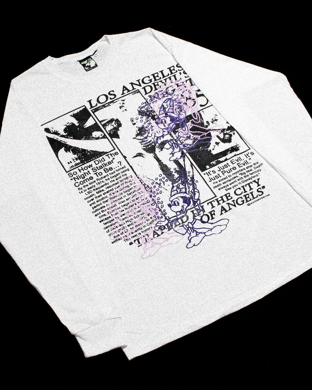 "DEVILS NIGHT IN FANTA6IA" Heavyweight Longsleeve Tee (XL)