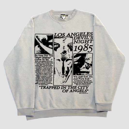 "DEVILS NIGHT 1985" Heavyweight Pullover Fleece (XXL)