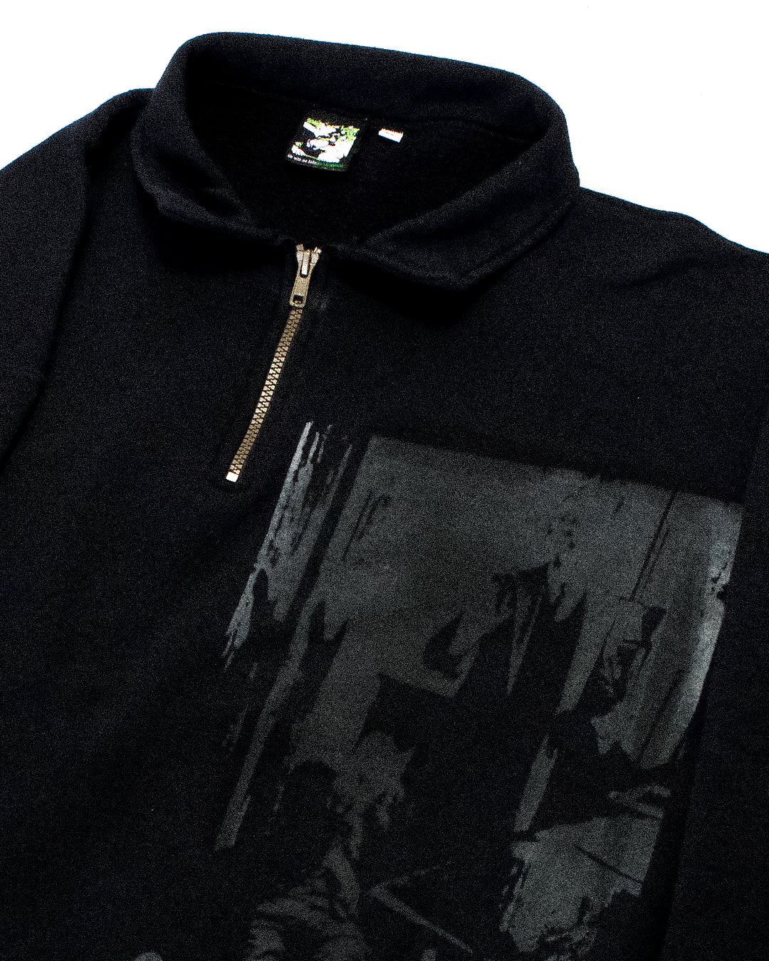 "PENNSYLVANIA EVENING NEWS//DIE LIKE DWYER" Heavyweight Quarter Zip (XL)