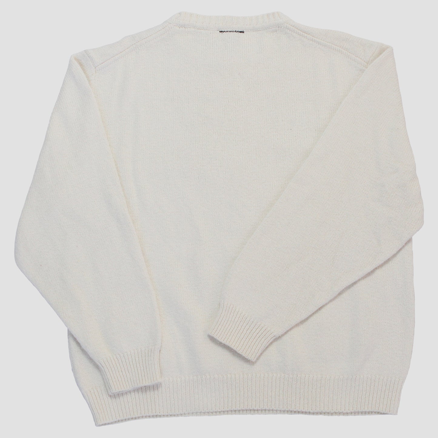 "LOS ANGELES EVENING NEWS//LOVE/TERROR/SEX/DRUGS" Heavyweight Knit Sweater (L)