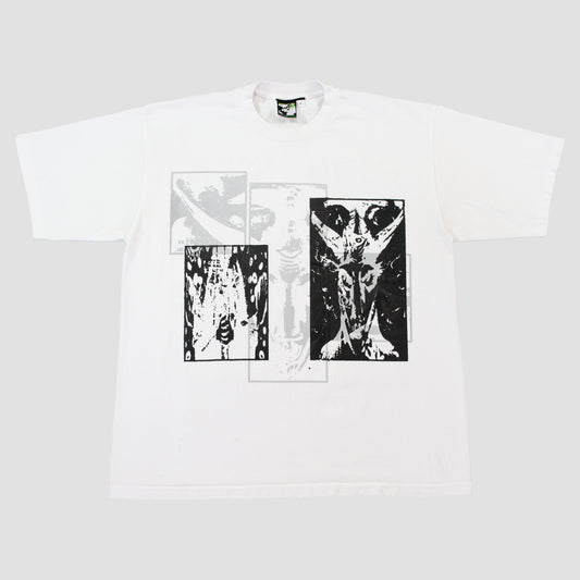 "DEVILS NIGHT 1985//MORBID VISIONS" Heavyweight Tee (L)