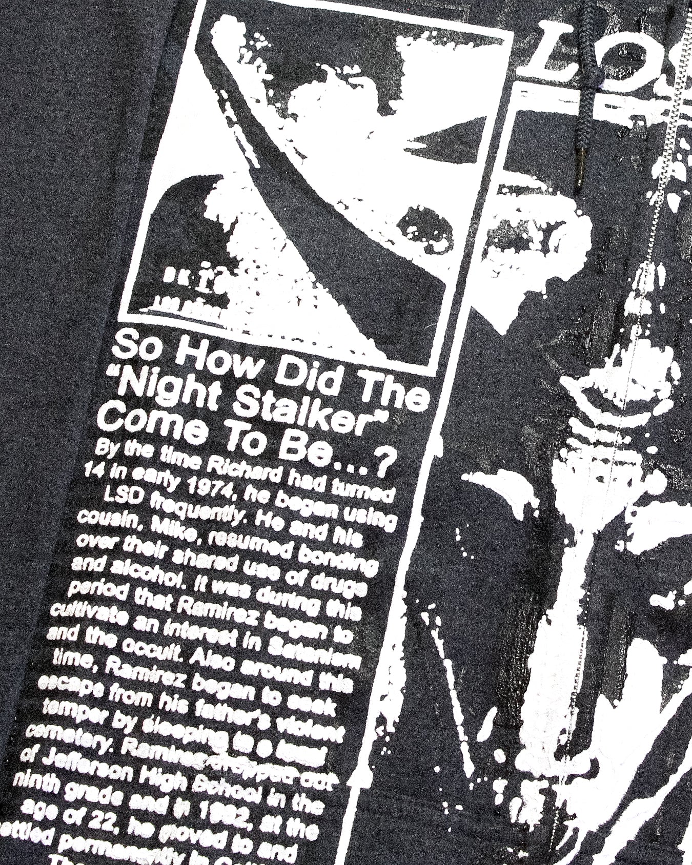 "DEVILS NIGHT//CITY OF ANGELS" Heavyweight Zip (L)