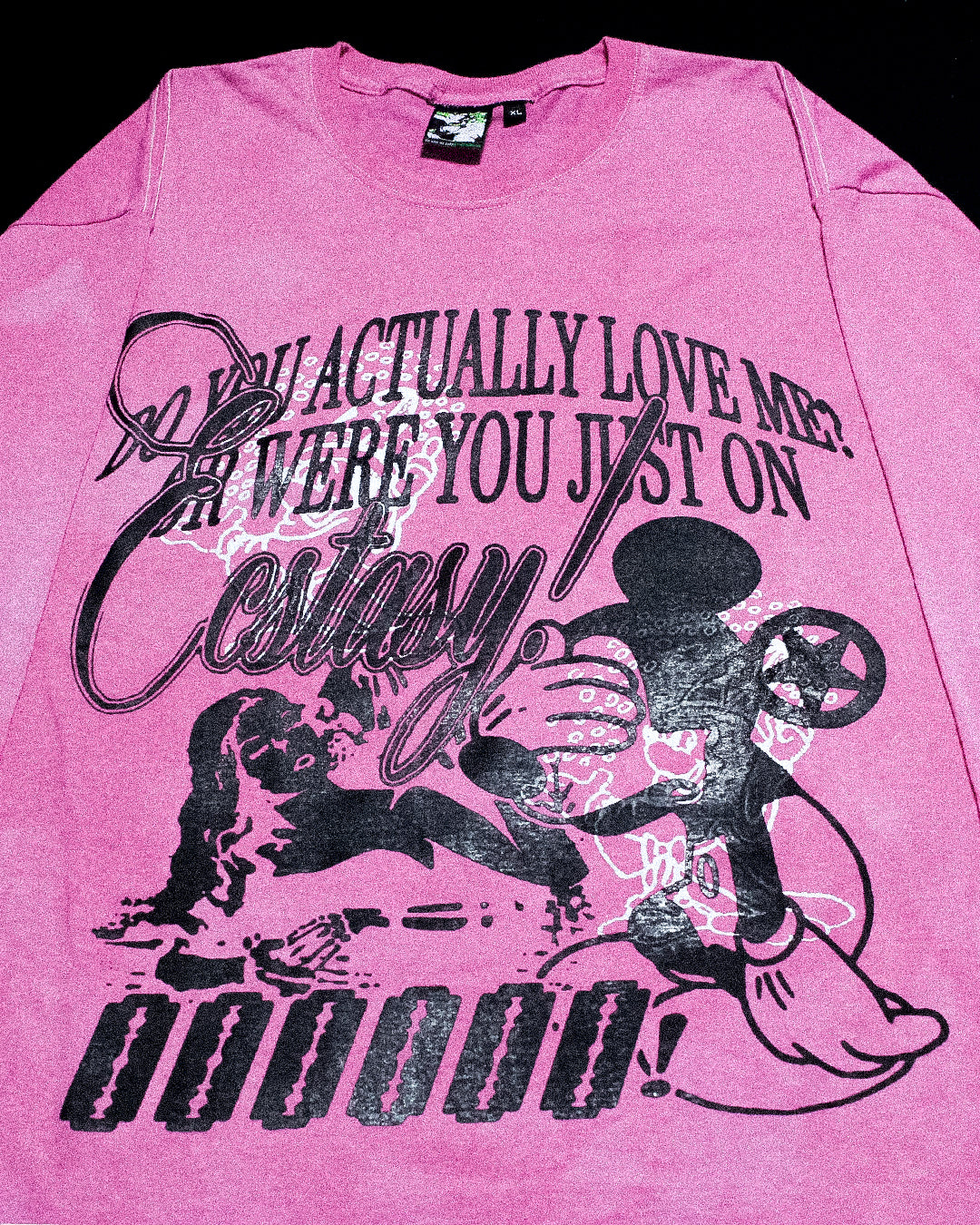 "P6NK ECSTASY BLADES" Heavyweight Longsleeve Tee (XL)