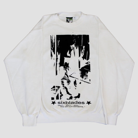 "PENNSYLVANIA EVENING NEWS//DIE LIKE DWYER" Pullover Sweater (S)