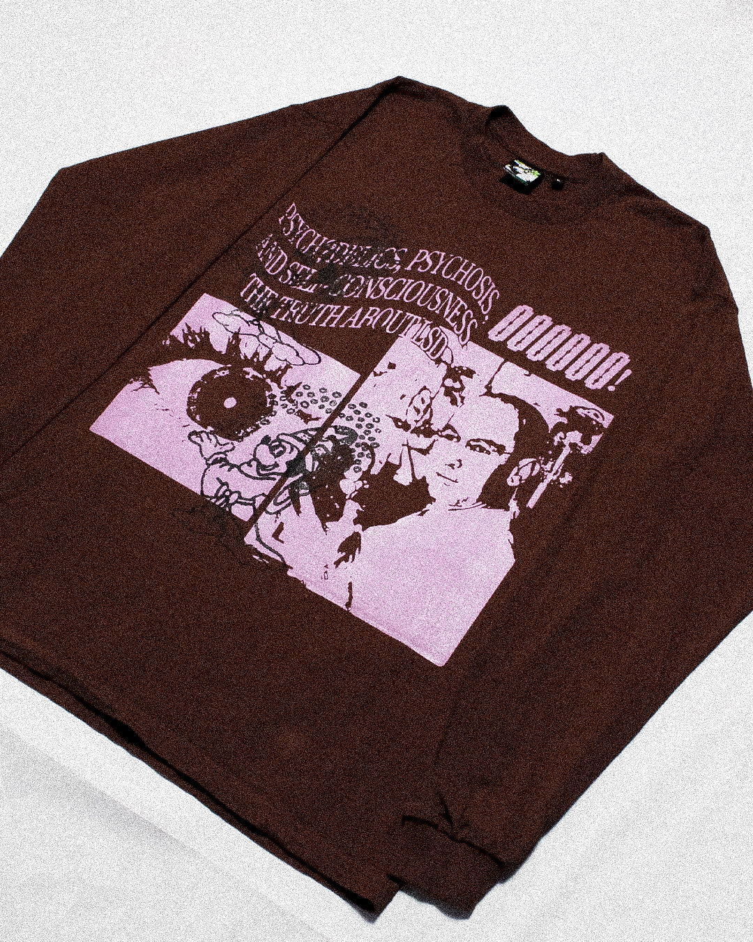 "PSYCHEDELCS & PSYCHOSIS IN FANTA6IA" Extreme Heavyweight Longsleeve Tee (L)