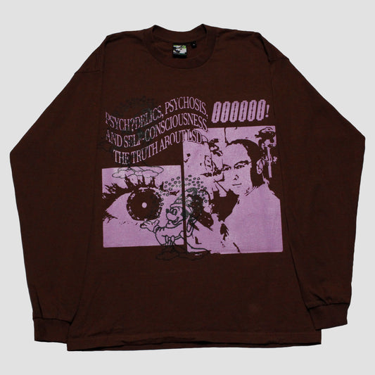 "PSYCHEDELCS & PSYCHOSIS IN FANTA6IA" Extreme Heavyweight Longsleeve Tee (L)