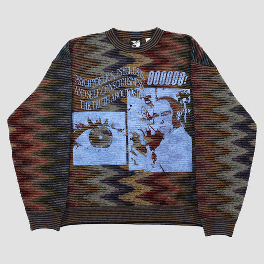 "PSYCHEDELICS, PSYCHOSIS, AND SELF-CONSCIOUSNESS" Heavyweight Knit (XL)