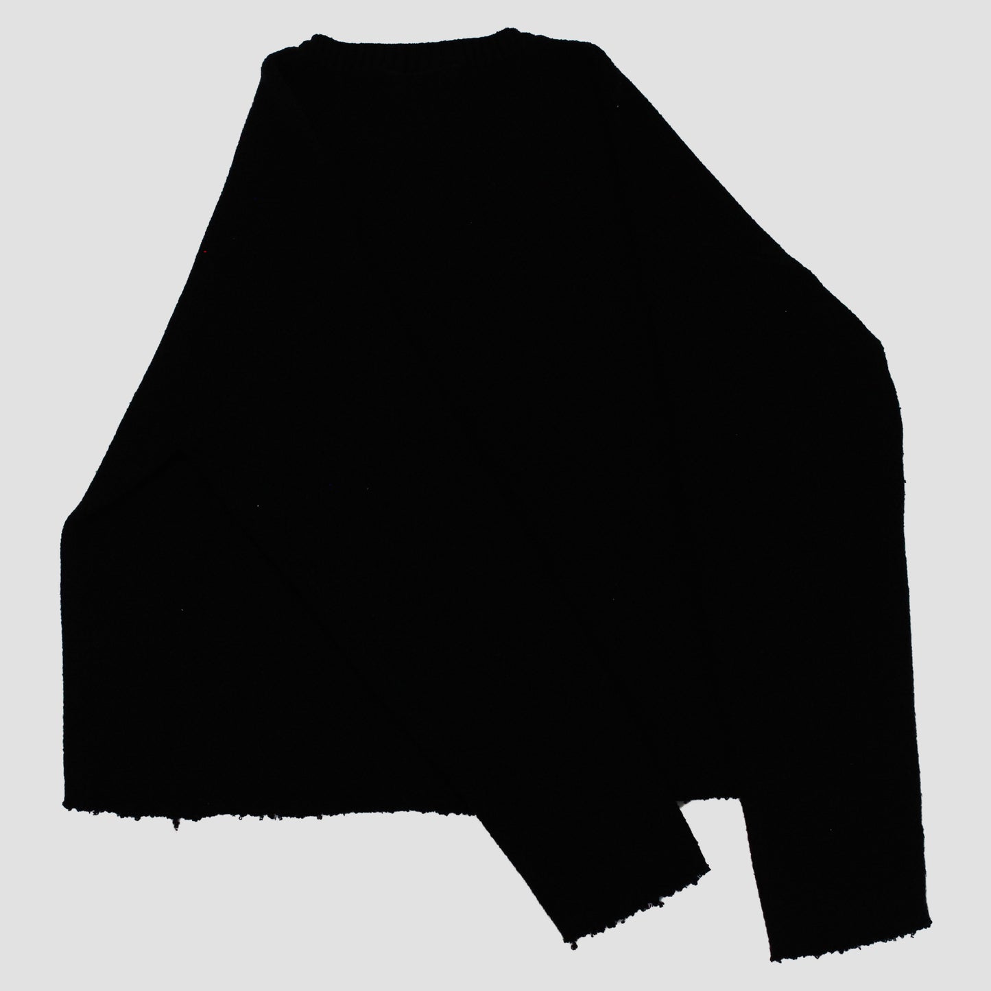 "SIX BLADES IN MY HEART" Cropped Pullover Knit (L)