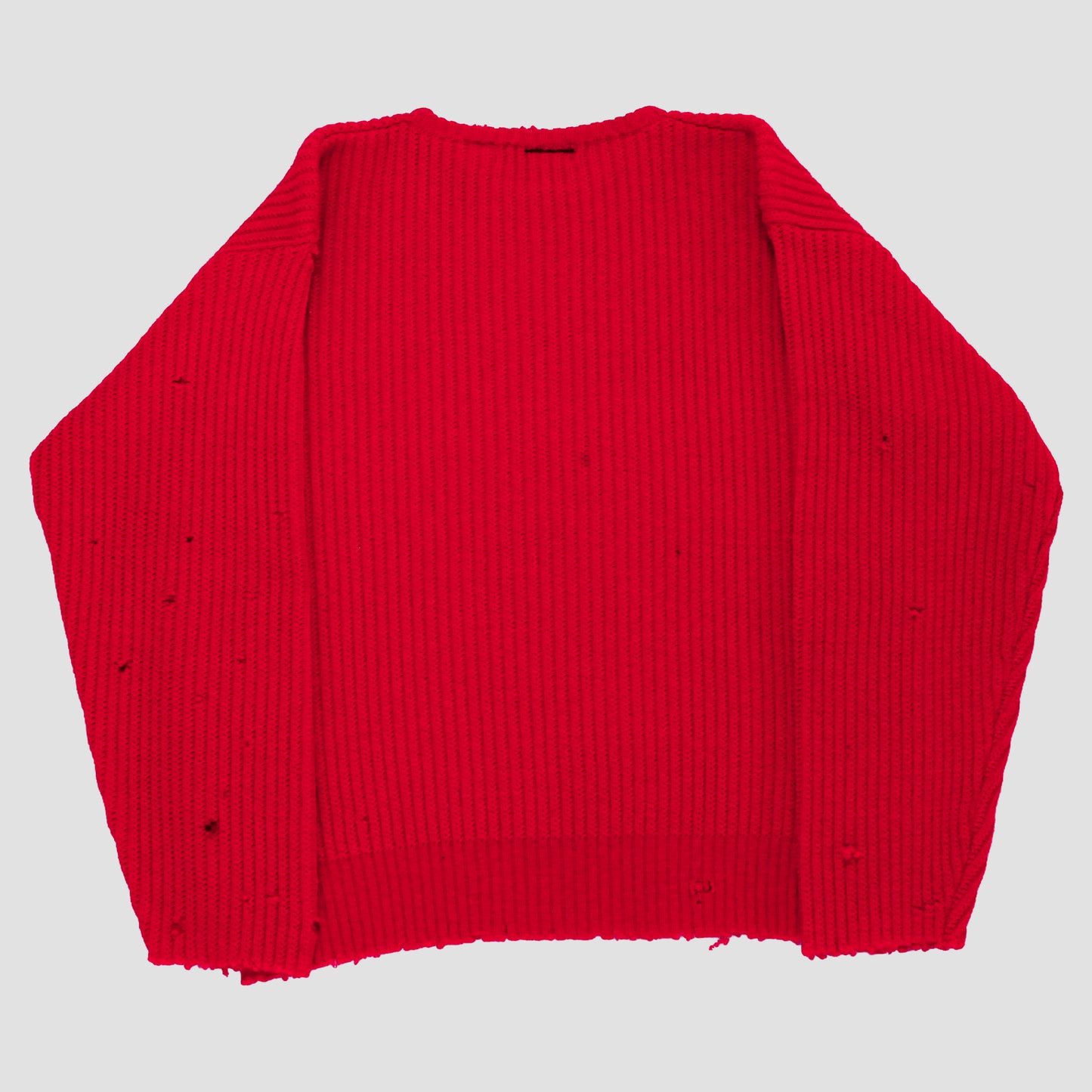 "SIX BLADES IN MY HEART" Heavyweight Knit Sweater (L)