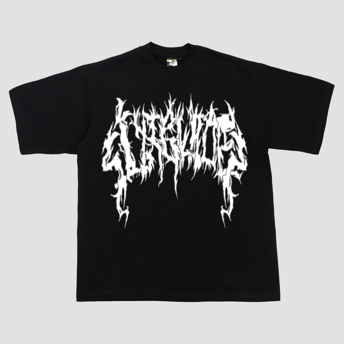 SIXBLADES HEAVYWEIGHT LOGO TEE (BLACK/WHITE)
