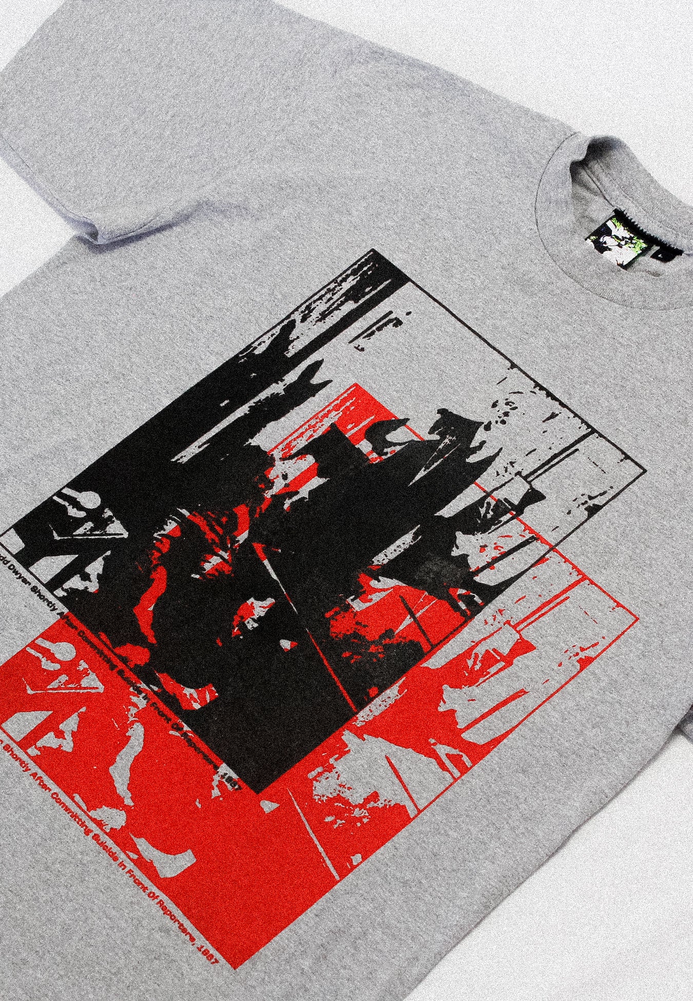 "DIE LIKE DWYER" Heavyweight Tee (L)