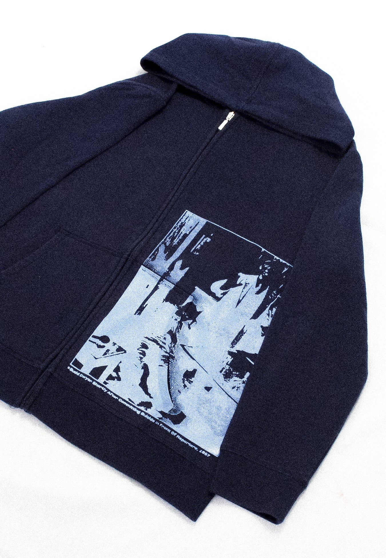"BUDD'S BLUES//DIE LIKE DWYER" Mid-Weight Zip (M)