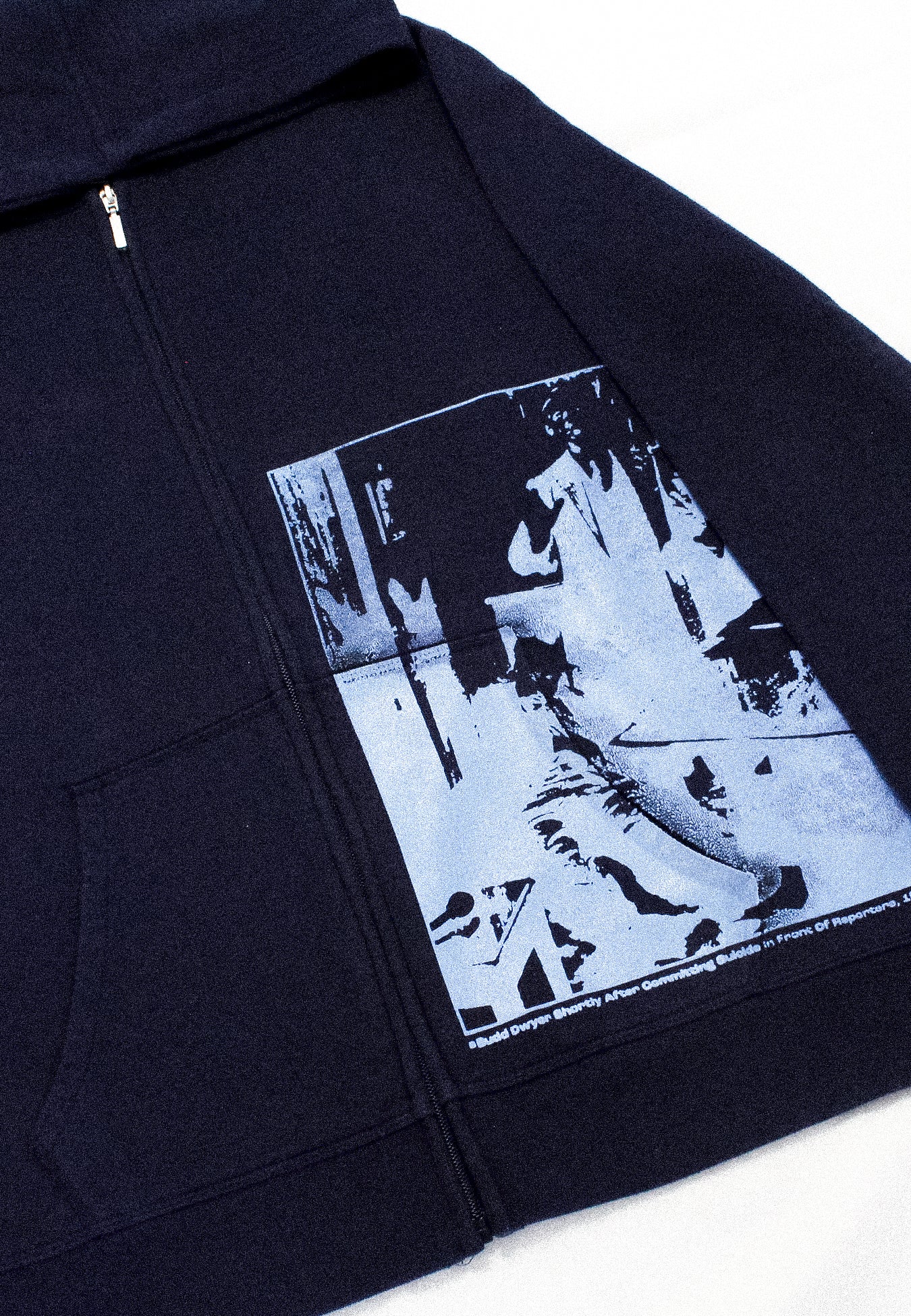 "BUDD'S BLUES//DIE LIKE DWYER" Mid-Weight Zip (M)