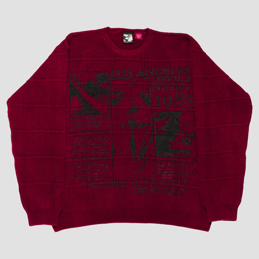 "DEVILS NIGHT 1985" Extreme Heavyweight Knit (L)
