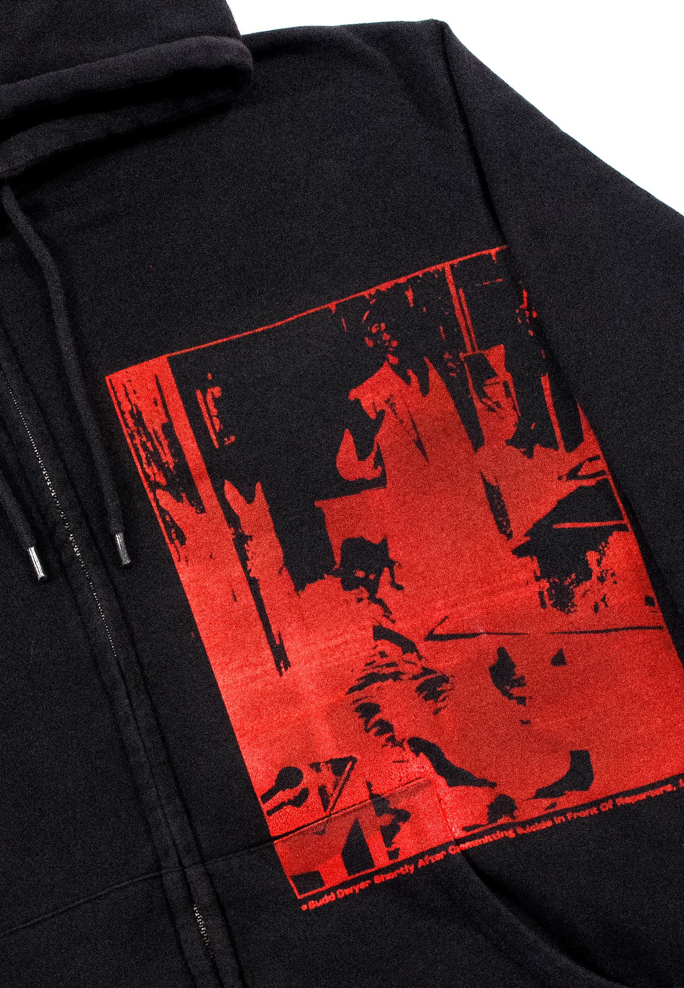 "BLOODY BUDD//PENNSYLVANIA EVENING NEWS" Extreme Heavyweight Zip (XXL)