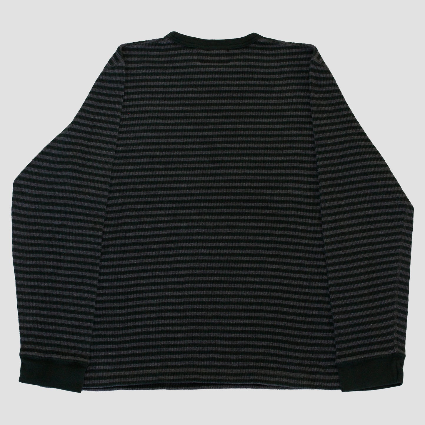 "HAUNTED & DEVILISH" Heavyweight Striped Sweater (L)