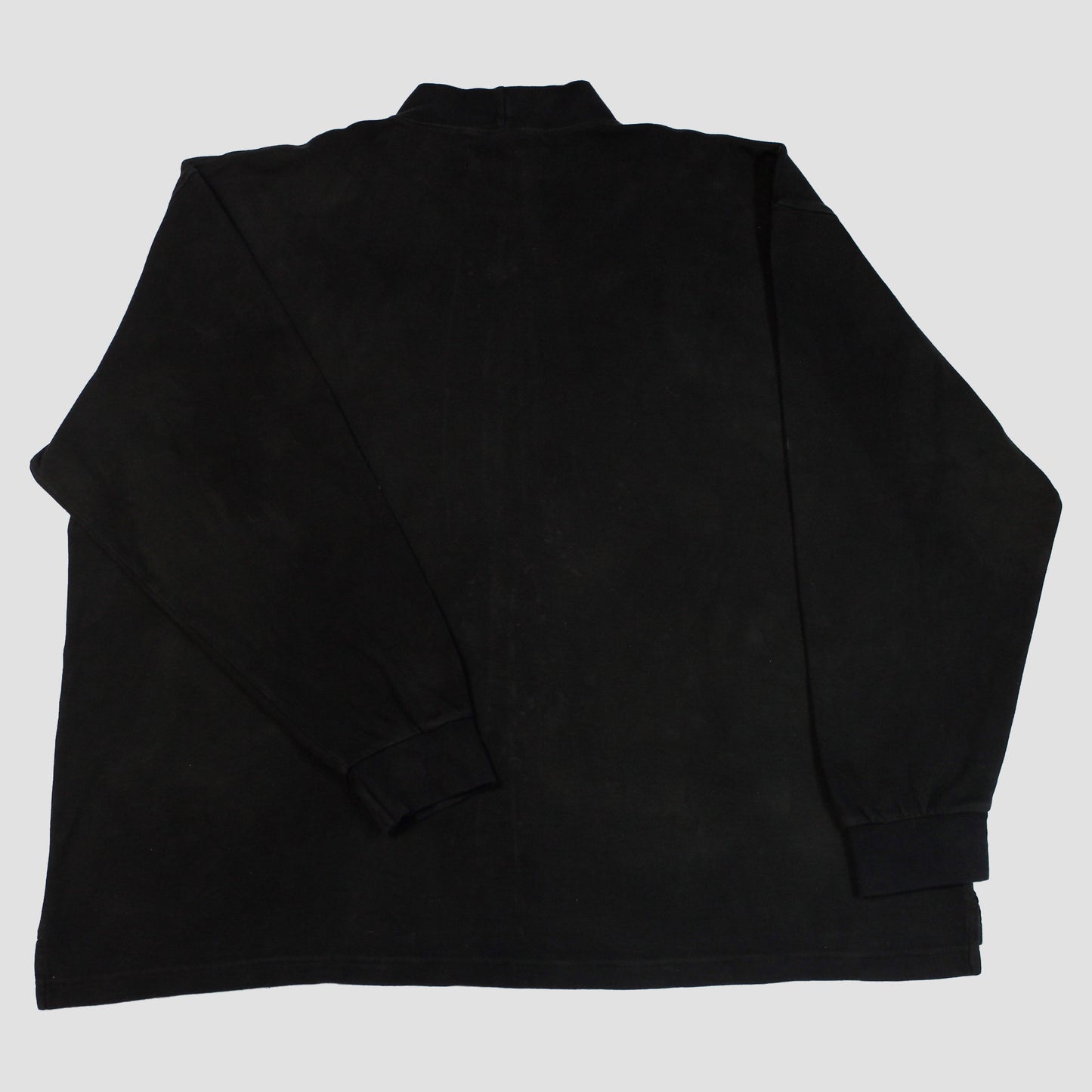 "GLITTER BLADES//DIE LIKE DWYER" Heavyweight Turtleneck Sweater (XL)