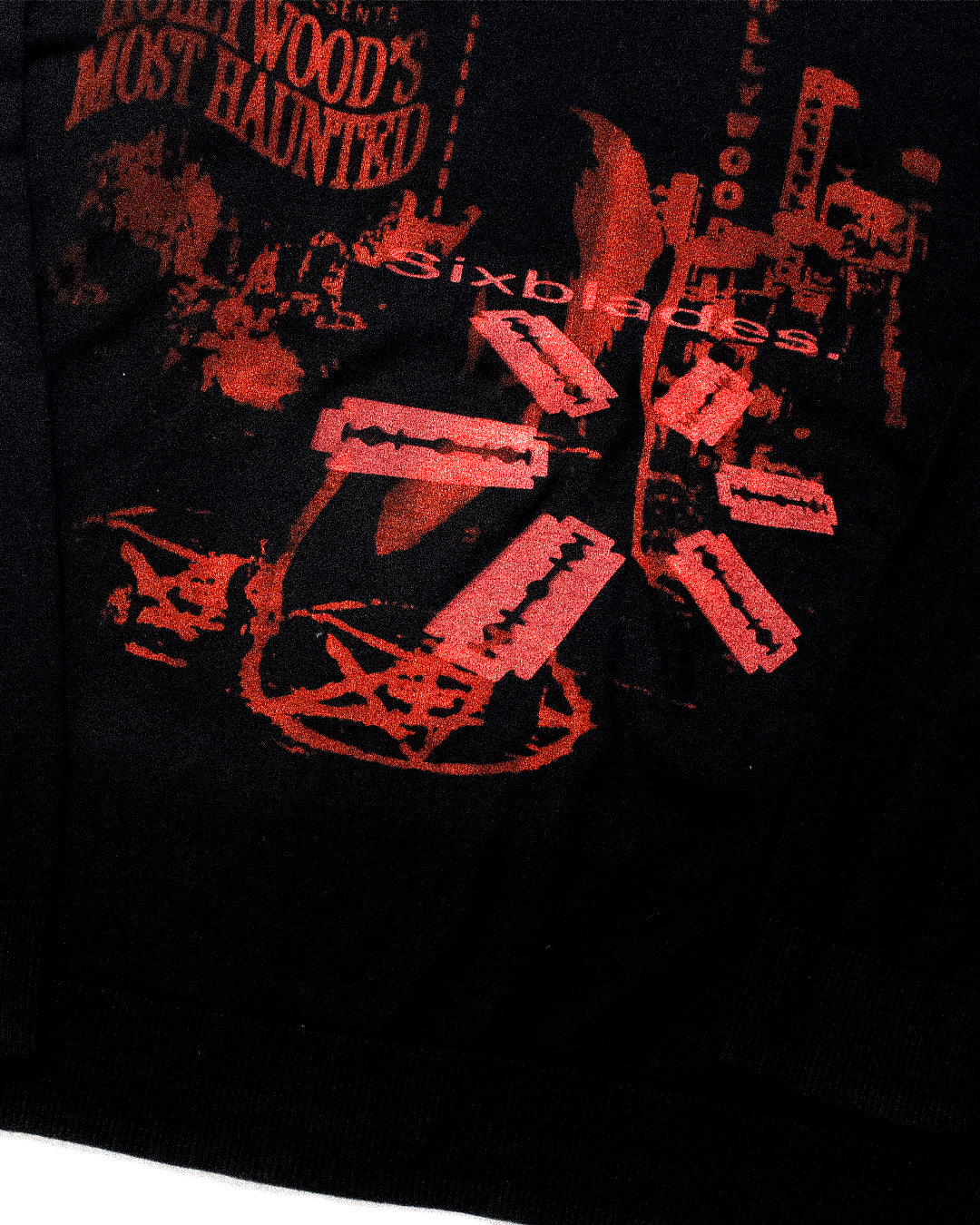"HOLLYWOOD'S MOST HAUNTED" Pullover Sweater (XL)