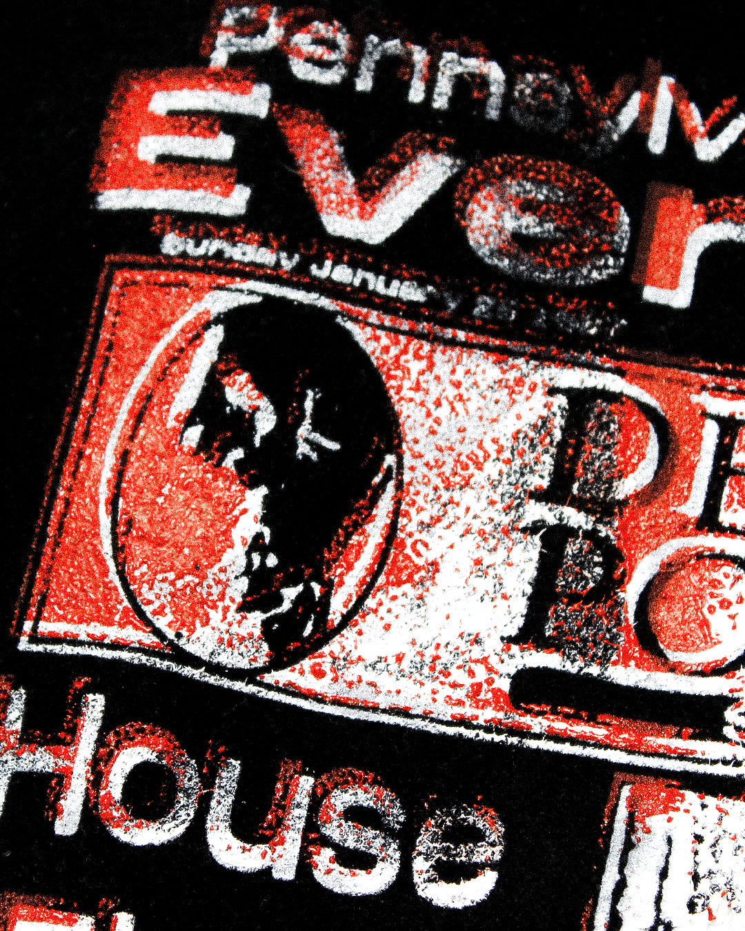 "BLOOD STAINED BUDD" Extreme Heavyweight Fleece Jacket (XL)