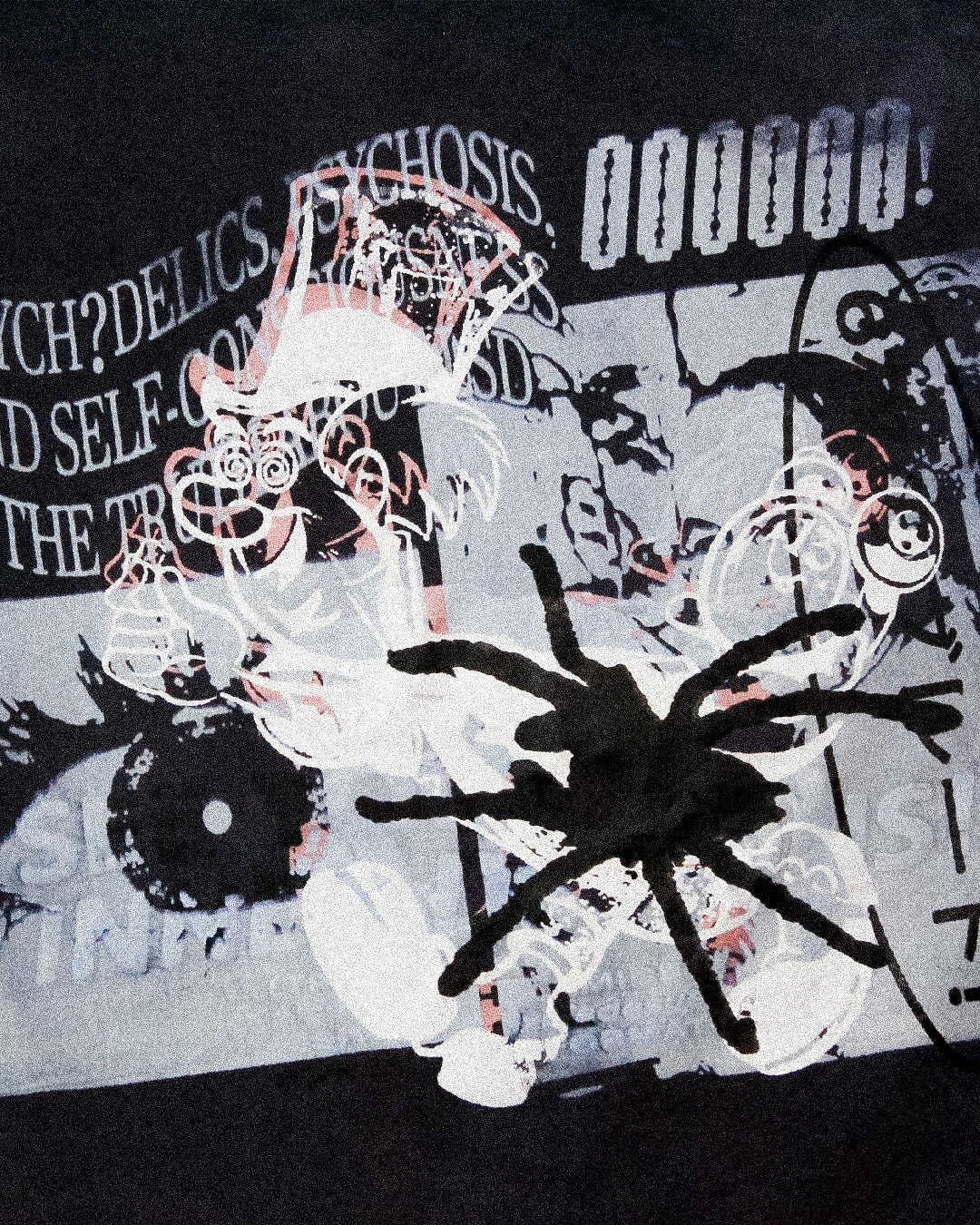 "INNER DEMONS//TRUTH ABOUT LSD" Heavyweight Tee (S)