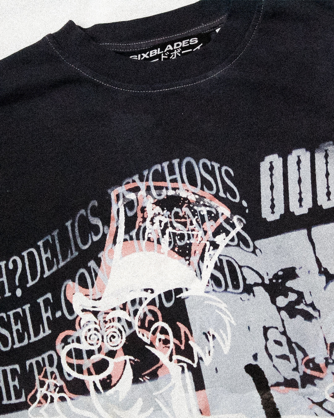 "INNER DEMONS//TRUTH ABOUT LSD" Heavyweight Tee (S)