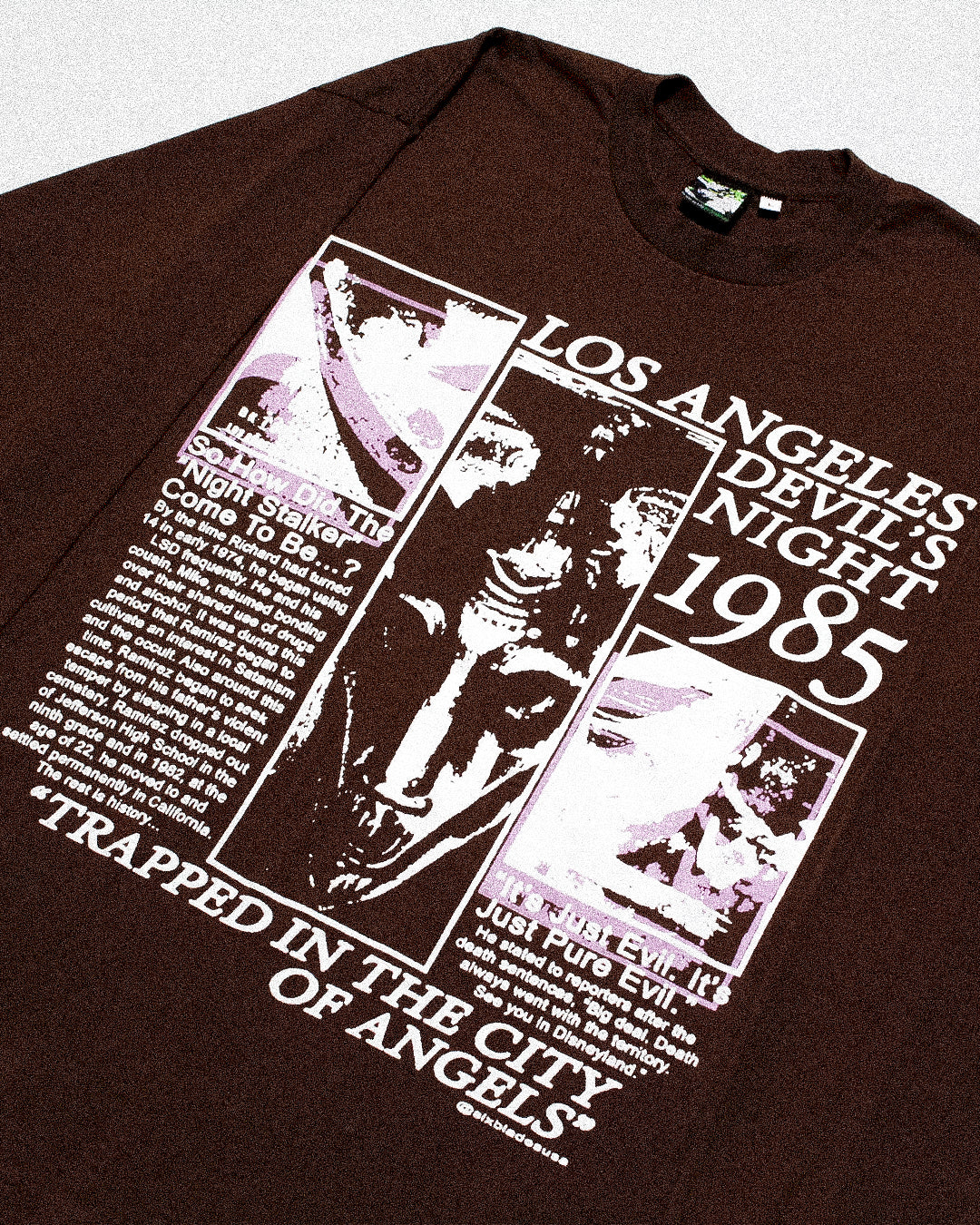"DEVILS NIGHT 1985" Extreme Heavyweight Longsleeve Tee (L)
