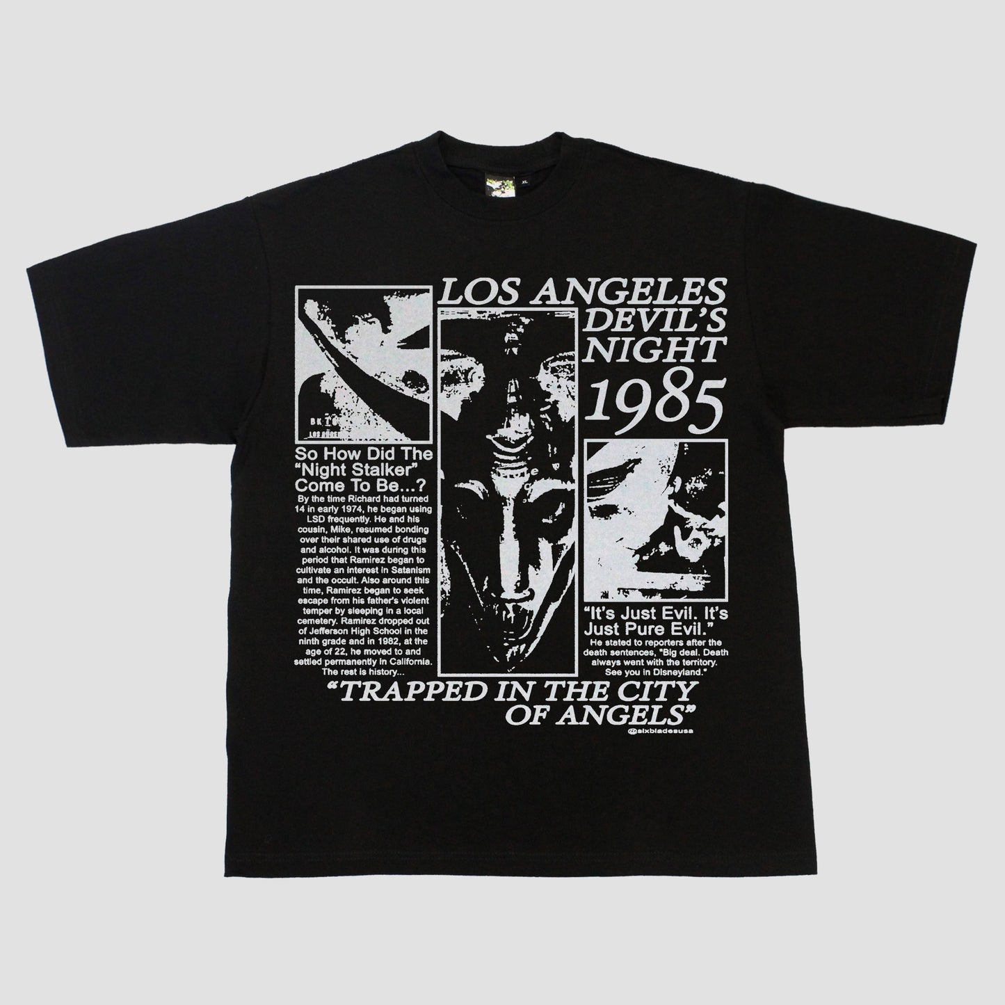 "DEVILS NIGHT 1985" Extreme Heavyweight Tee
