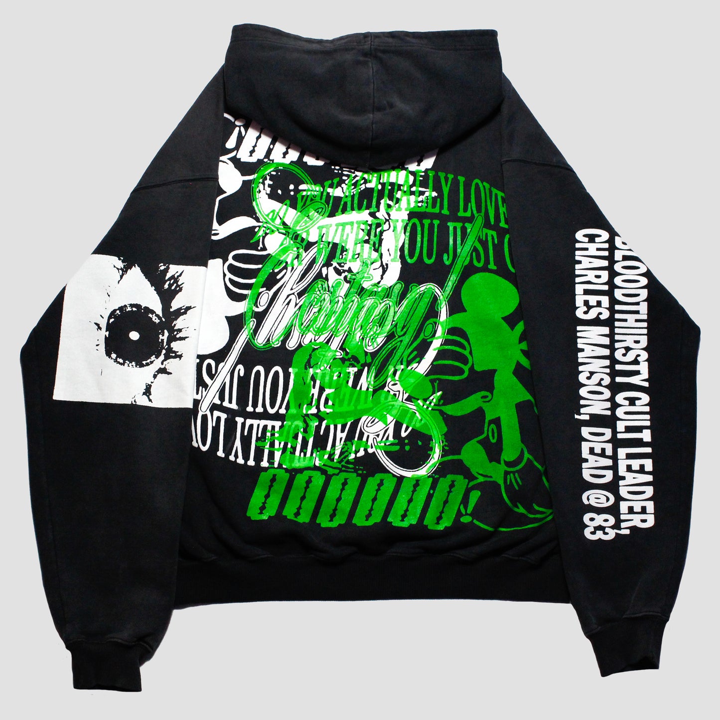 "ECSTASY SUICIDE(love & drugs)" Heavyweight Hood (XL)