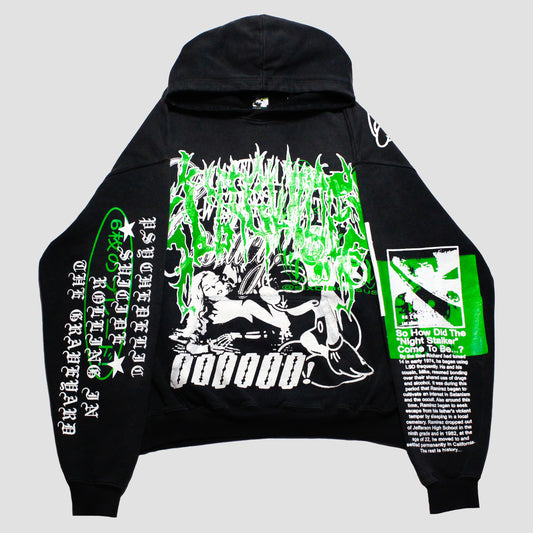 "ECSTASY SUICIDE(love & drugs)" Heavyweight Hood (XL)