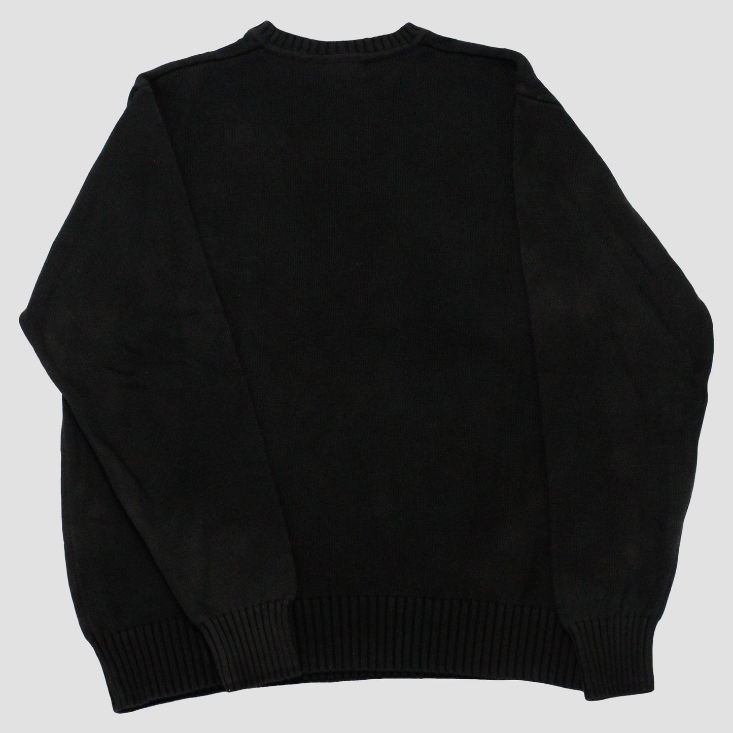 "LOS ANGELES EVENING NEWS//LOVE/TERROR/SEX/DRUGS" Pullover Knit Sweater (M)