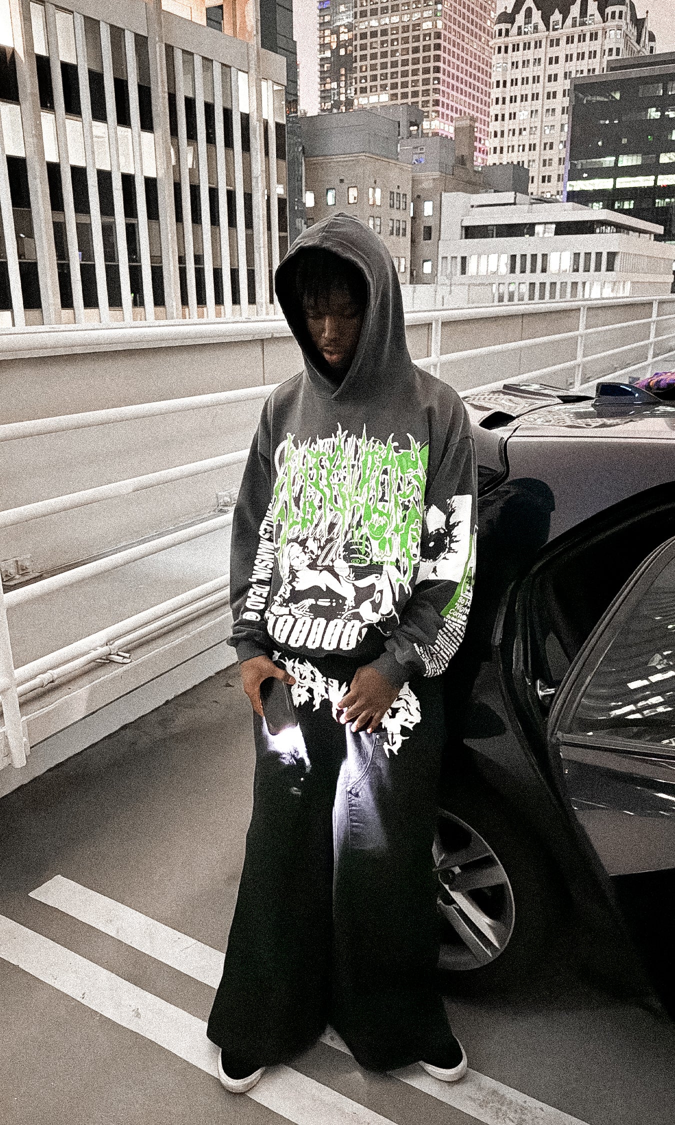"MALEVOLENT" Heavyweight Double Knee Pants