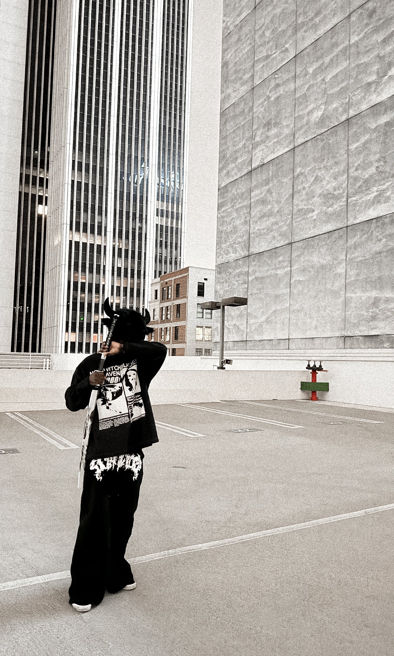 "MALEVOLENT" Heavyweight Double Knee Pants