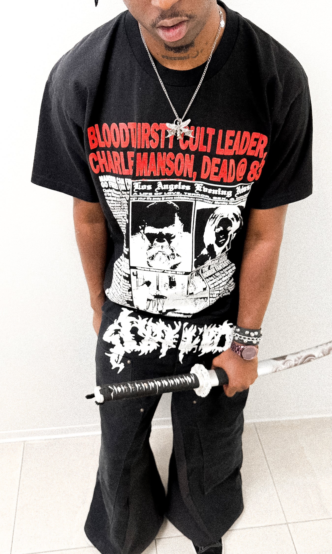 "MALEVOLENT" Heavyweight Double Knee Pants