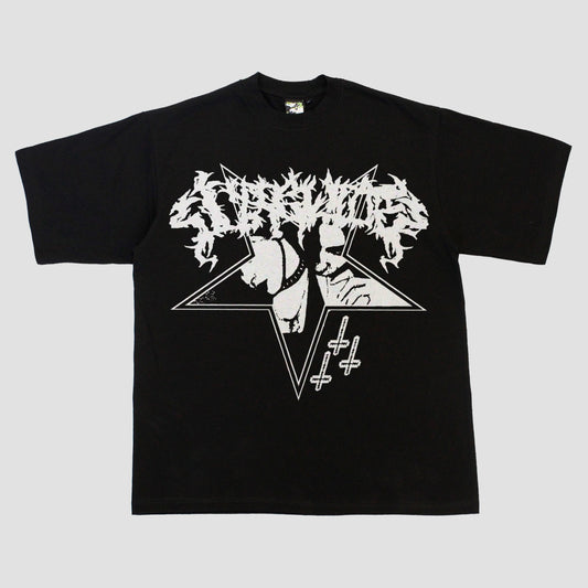 PENTABLADE HEAVYWEIGHT TEE (BLACK/WHITE)