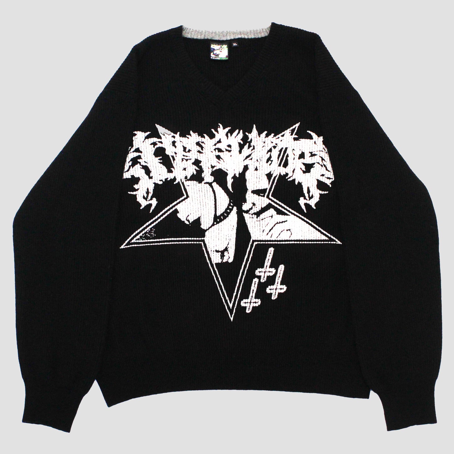 "PENTABLADE" Pullover Fleece Sweater (XL)