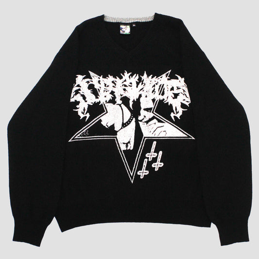 "PENTABLADE" Pullover Fleece Sweater (XL)