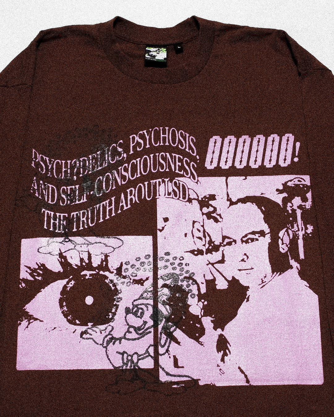 "PSYCHEDELCS & PSYCHOSIS IN FANTA6IA" Extreme Heavyweight Longsleeve Tee (L)