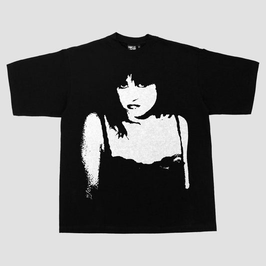 VELVET MOURNING HEAVYWEIGHT TEE (BLACK/WHITE)