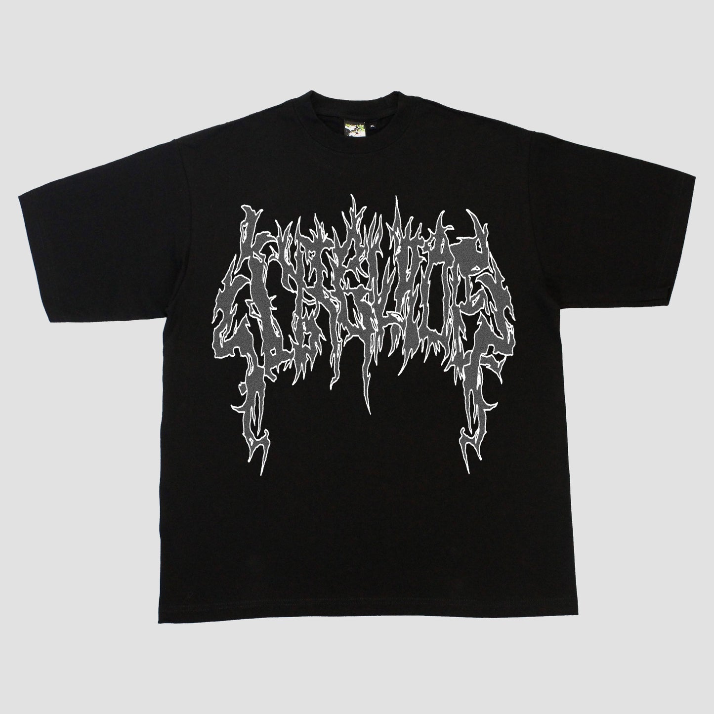 SIXBLADES HEAVYWEIGHT LOGO TEE (BLACK/GLITTER)