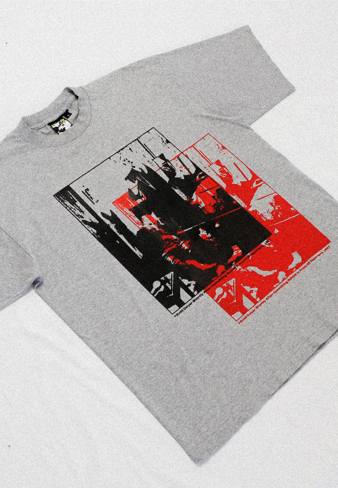 "DIE LIKE DWYER" Heavyweight Tee (L)