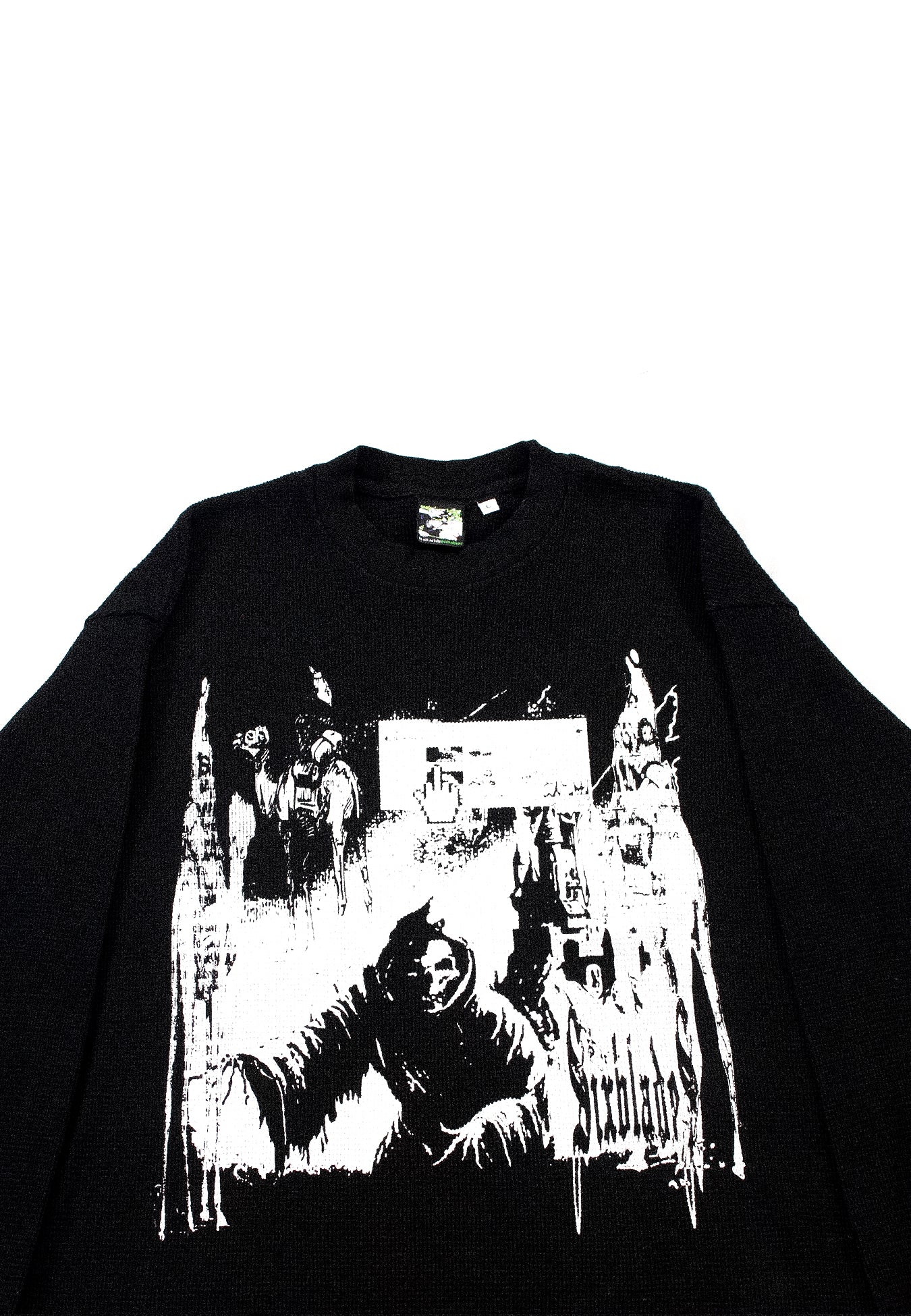 "SILK ROAD SWITCHBLADES" Heavyweight Pullover Thermal (L)