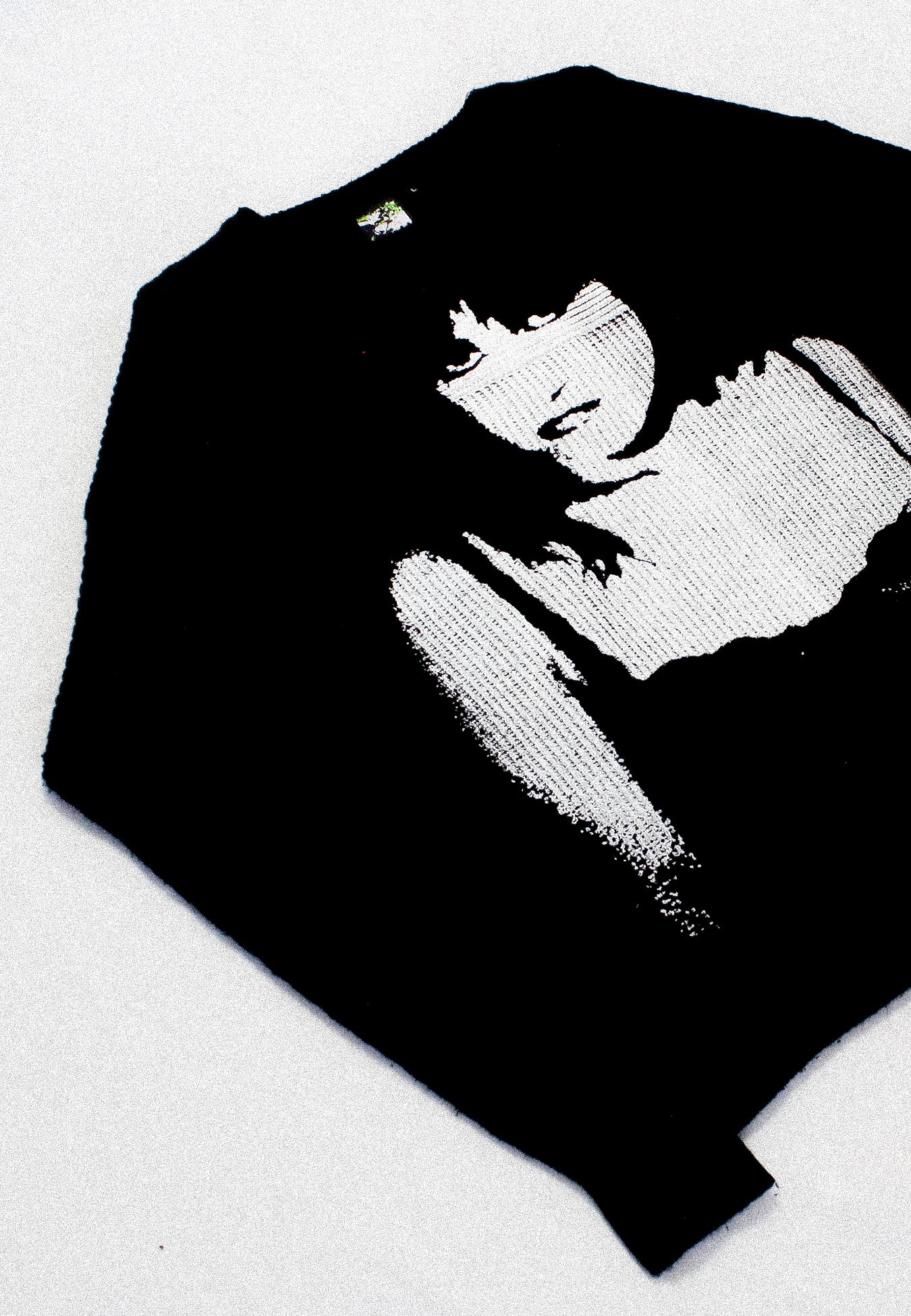 "VELVET MOURNINGS" Heavyweight Knit Sweater (L)